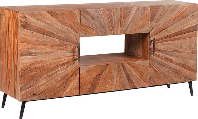 Gunnison Creek Natural 69 in. Credenza - Thumbnail - Image 2