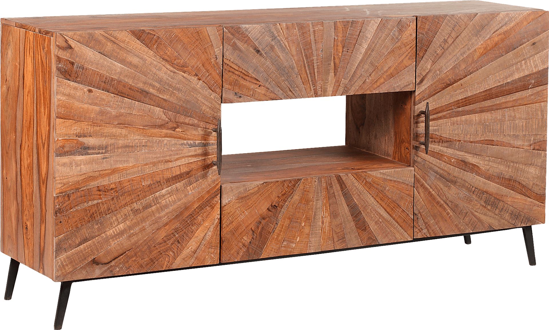 Gunnison Creek Natural 69 in. Credenza - Image 2
