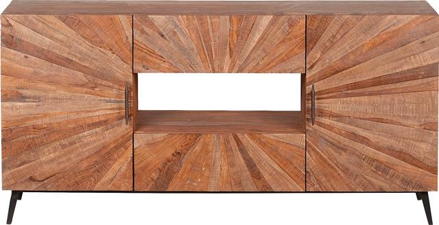 Gunnison Creek Natural 69 in. Credenza - Thumbnail - Image 1