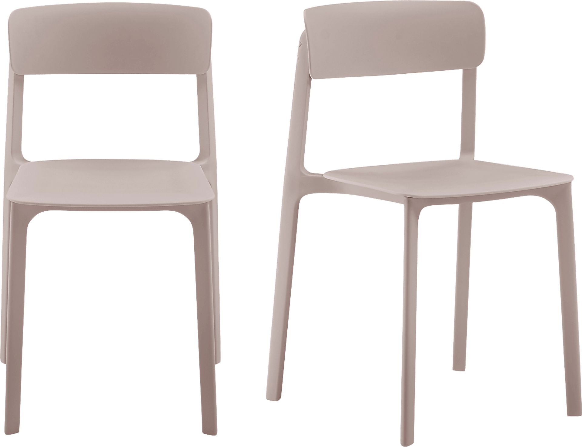 Guntern Taupe Dining Chair, Set of 2 - Image 1