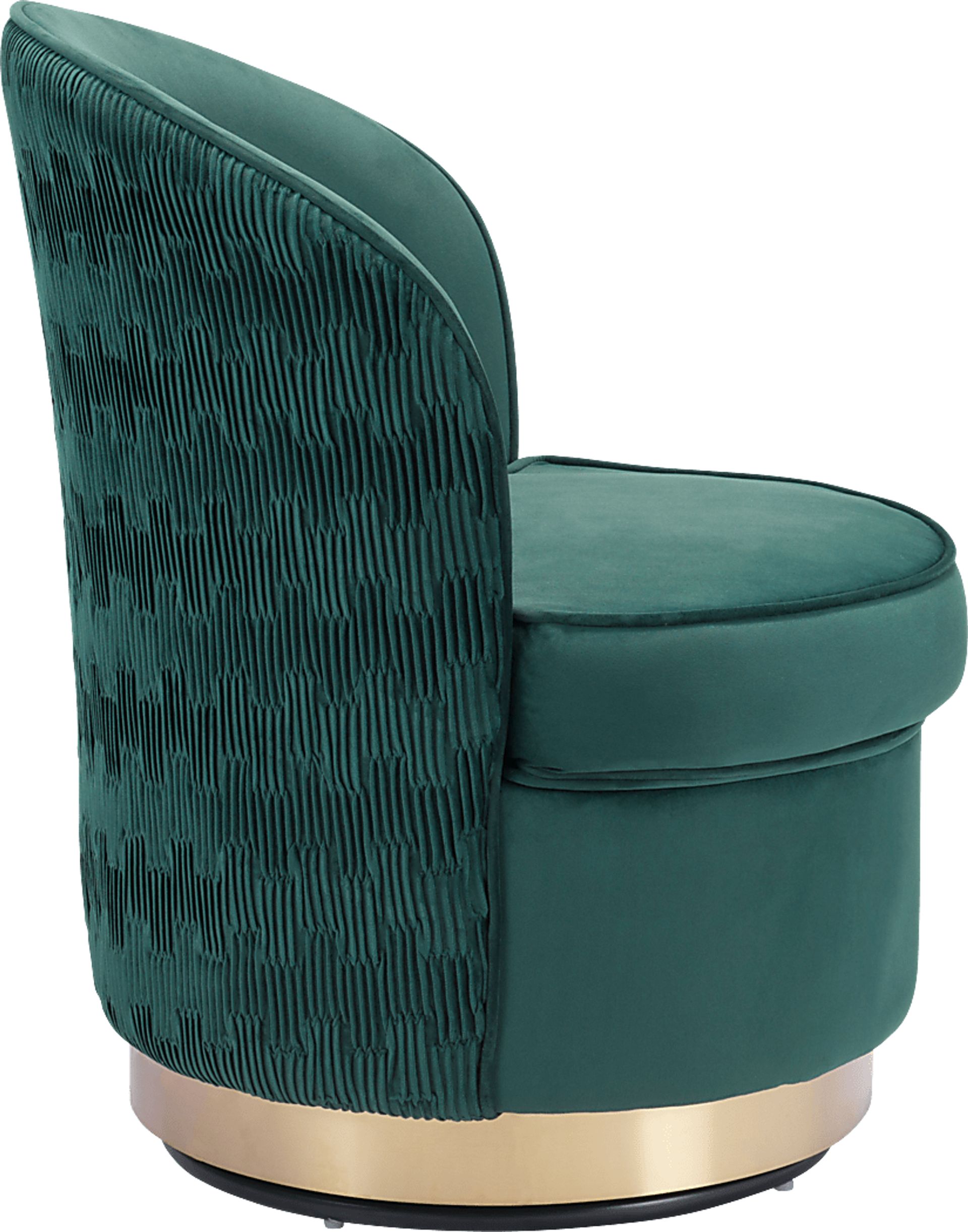 Gunzer Green Accent Chair - Image 3