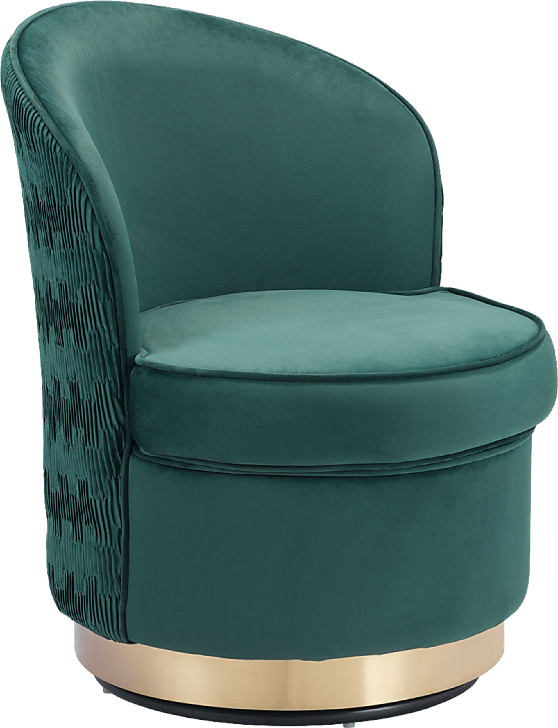 Gunzer Green Accent Chair - Image 1
