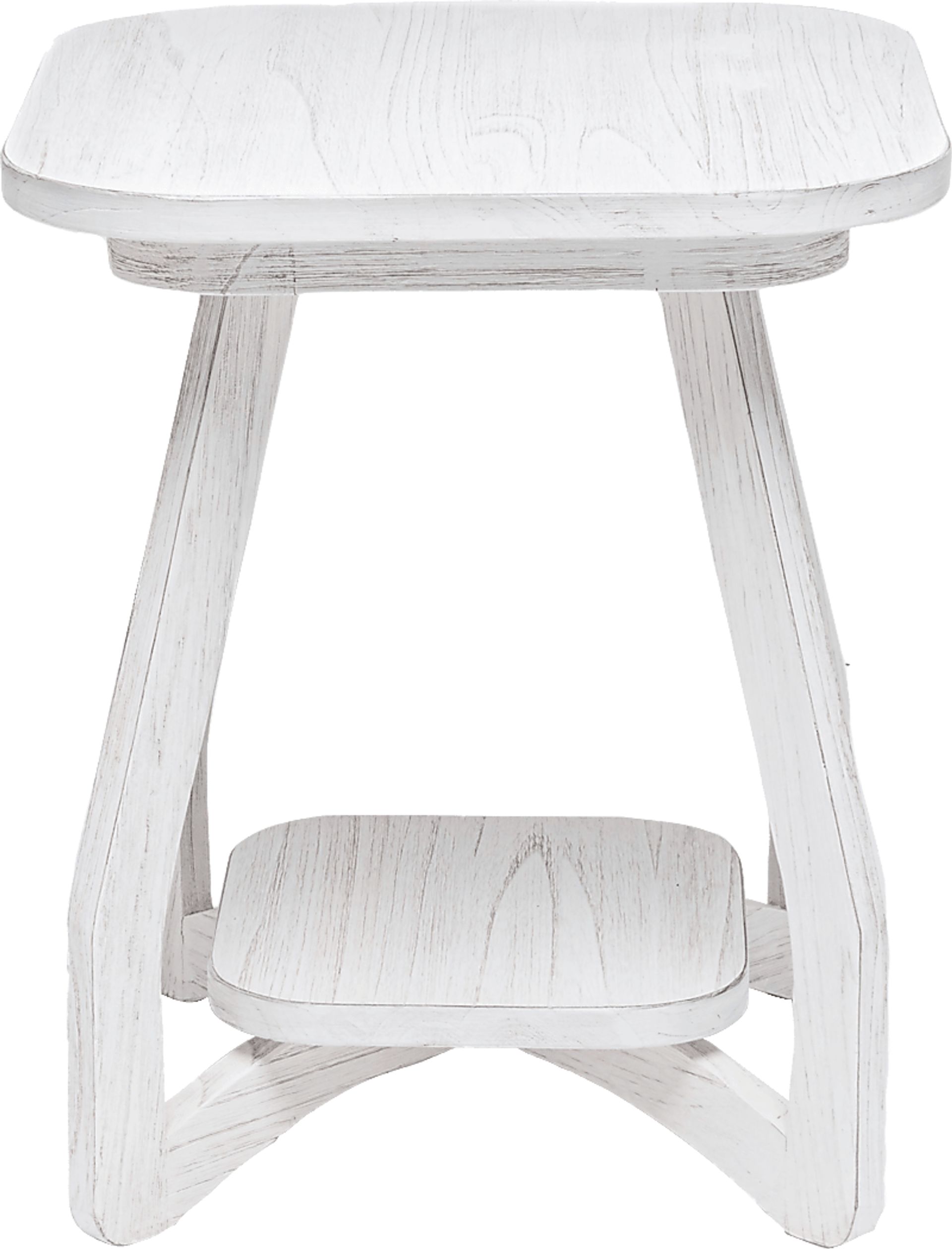 Guoten White End Table - Image 5