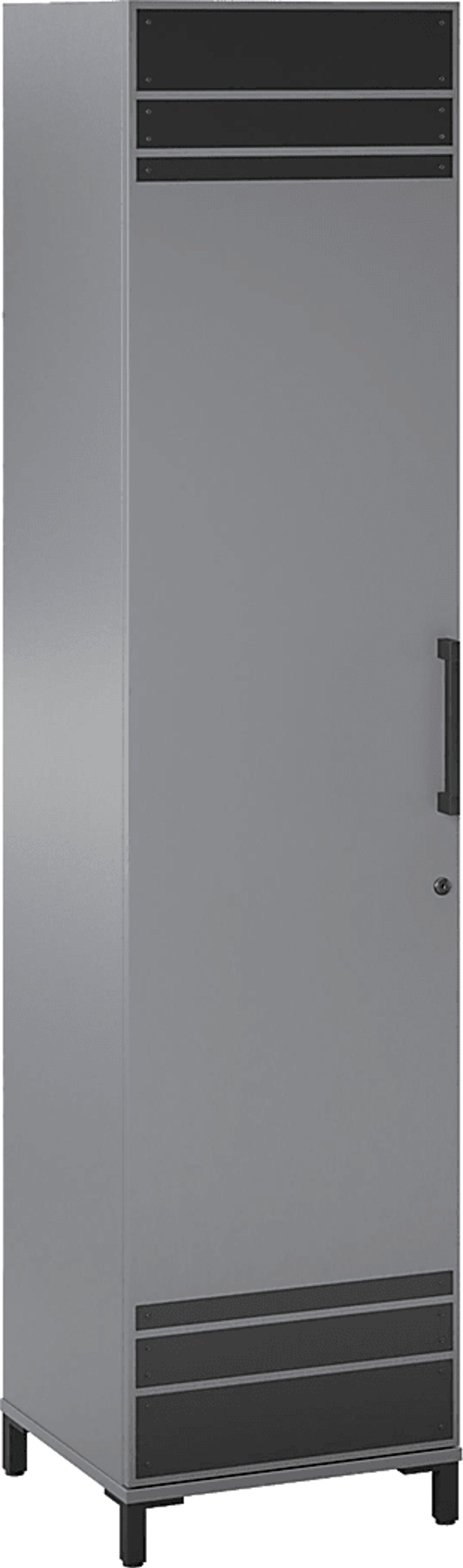Gurden Gray Garage 1 Door Cabinet - Image 1
