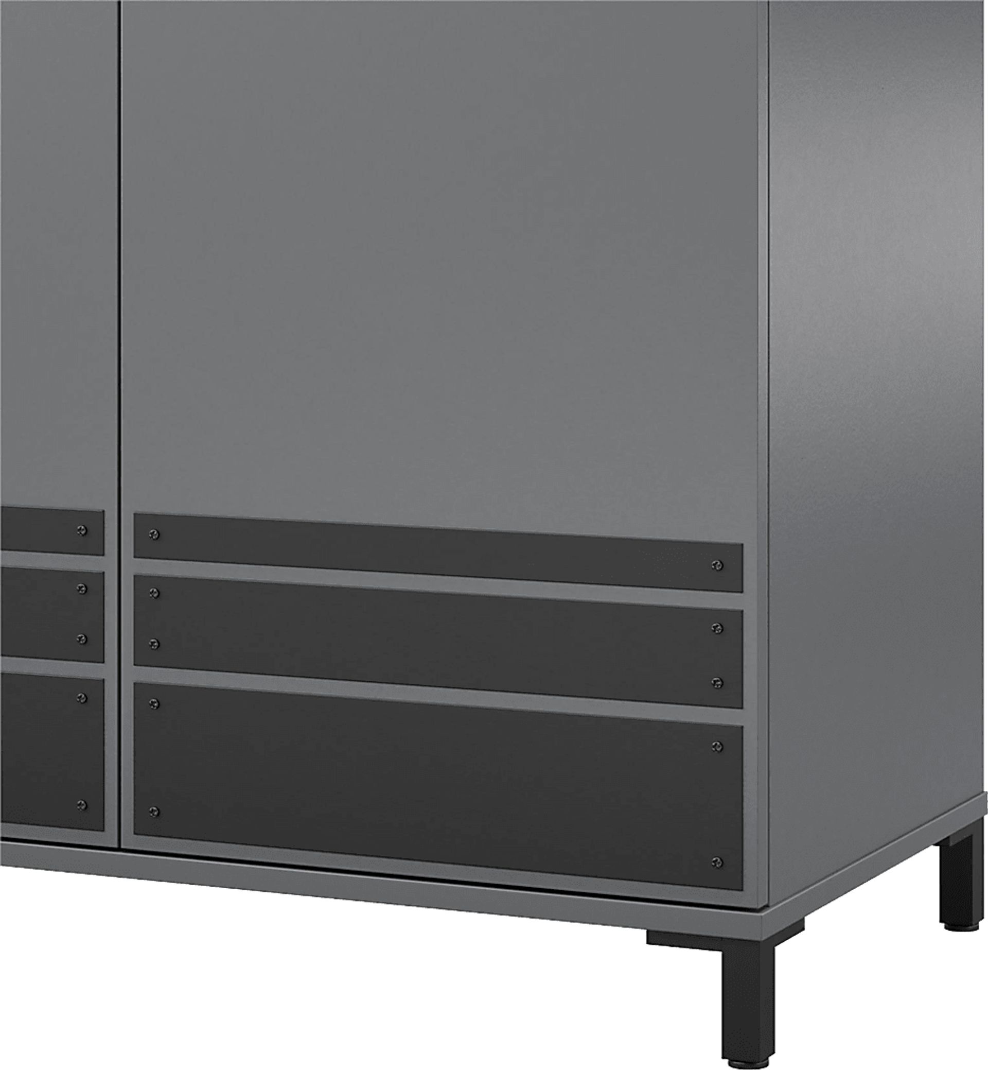 Gurden Gray Garage 2 Door Cabinet - Image 11