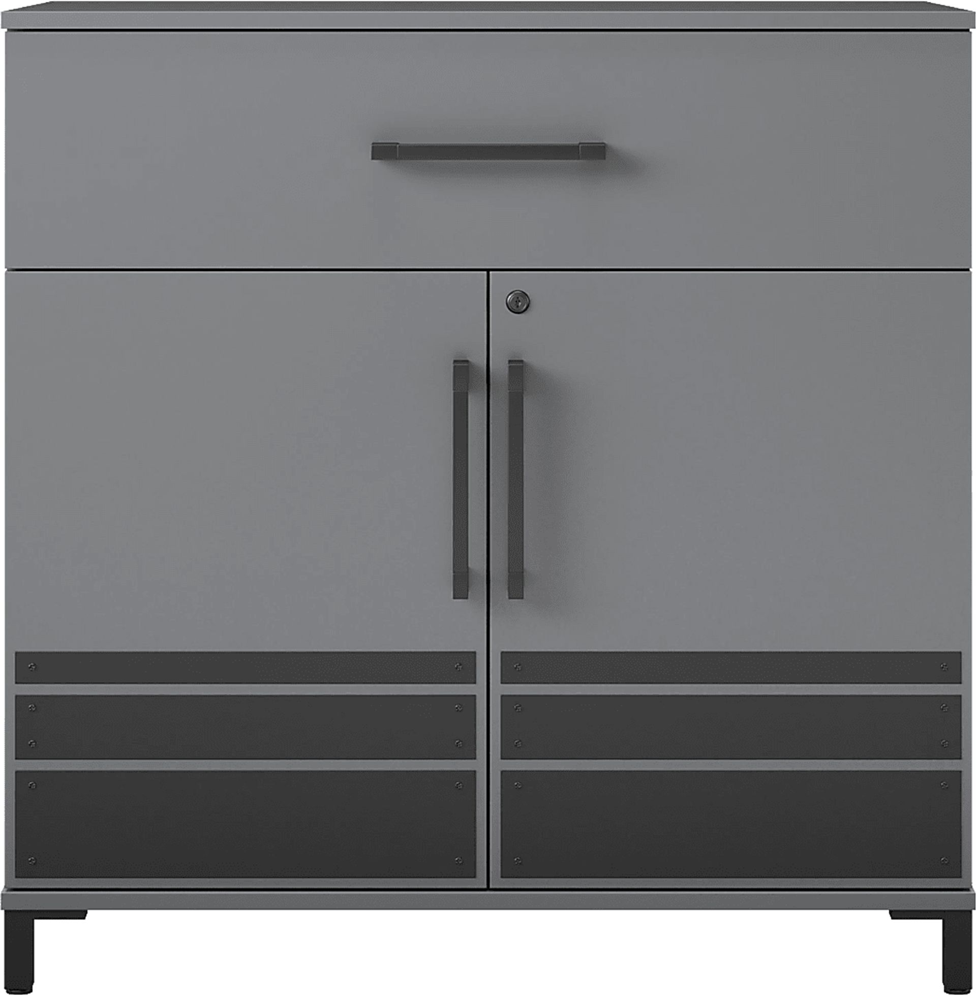 Gurden Gray Garage Cabinet - Image 9