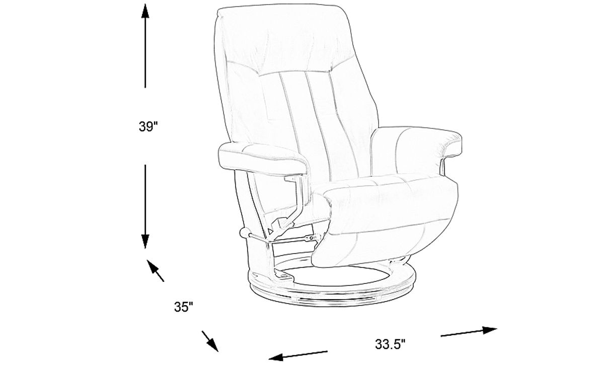 Gustavo Taupe Recliner Rooms To Go
