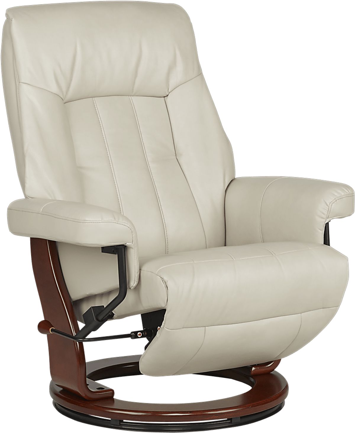 Gustavo Taupe Beige Polyester Fabric Recliner Rooms to Go