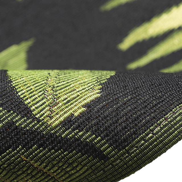 Guthrie Black 4'10 x 7'6 Indoor/Outdoor Rug - Thumbnail - Image 3