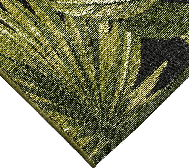 Guthrie Black 4'10 x 7'6 Indoor/Outdoor Rug - Thumbnail - Image 4
