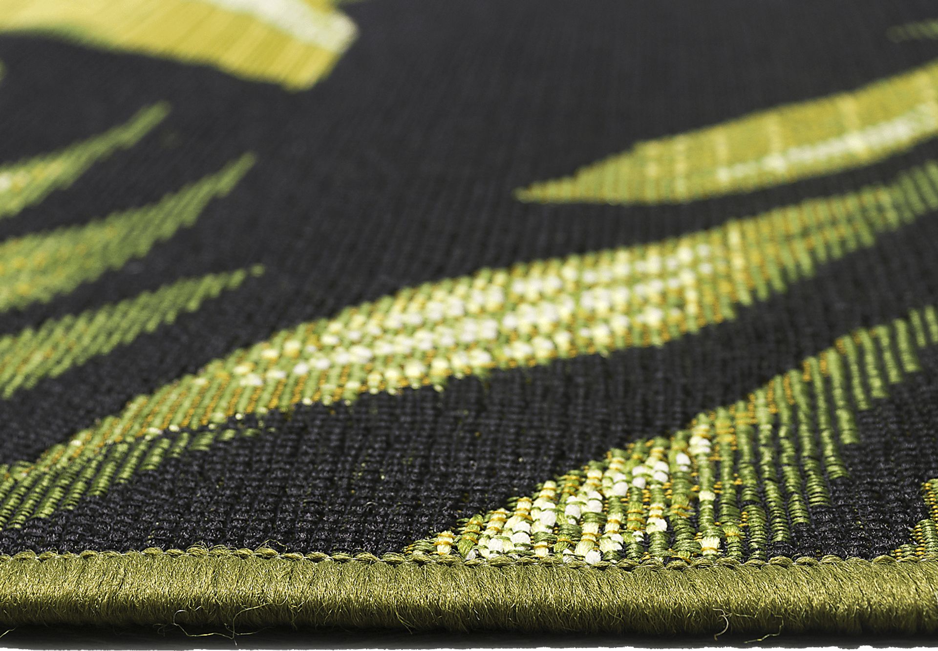 Guthrie Black 7'10 x 9'10 Indoor/Outdoor Rug - Image 5