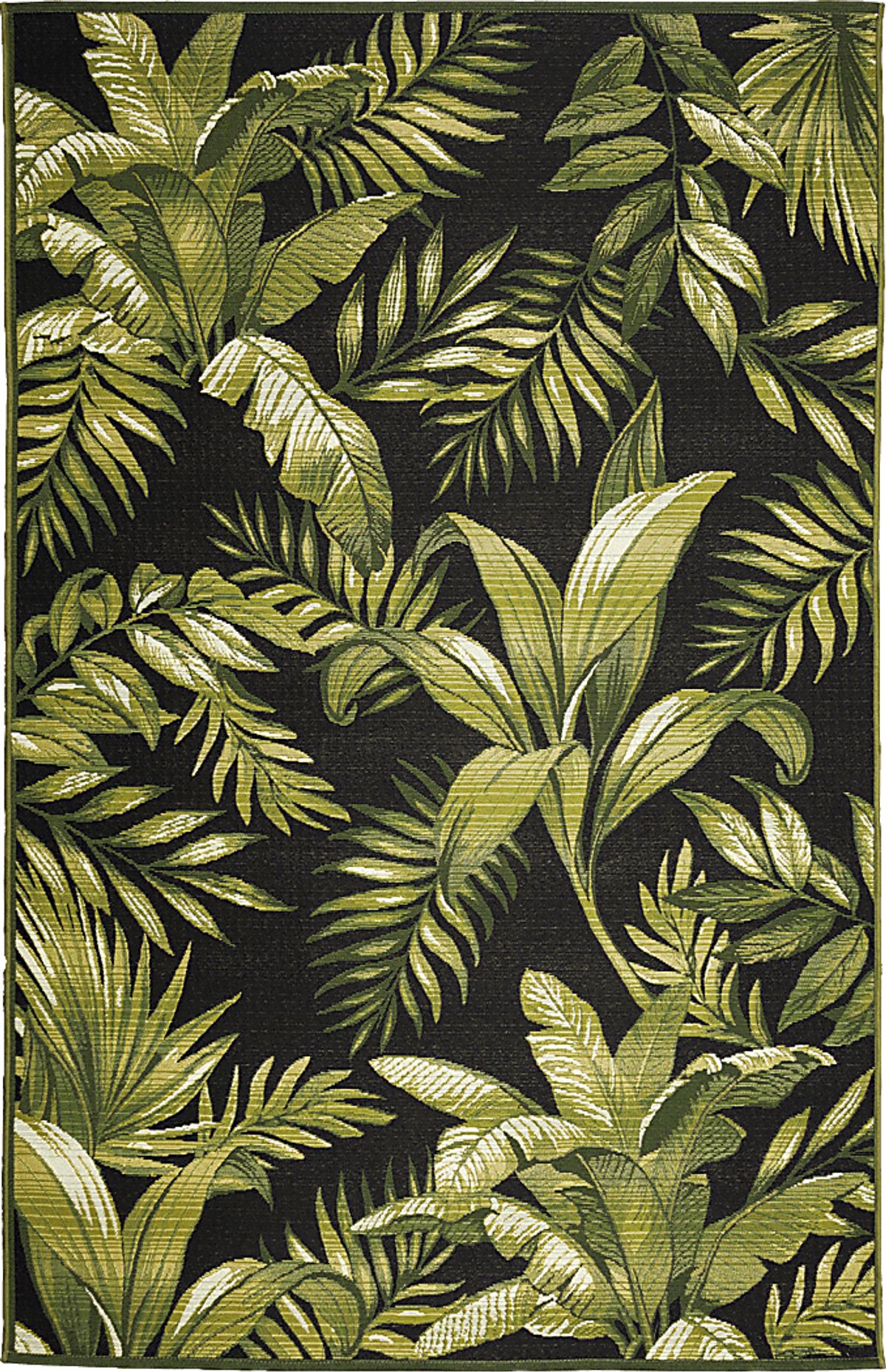 Guthrie Black Outdoor Rugs | Rooms to Go