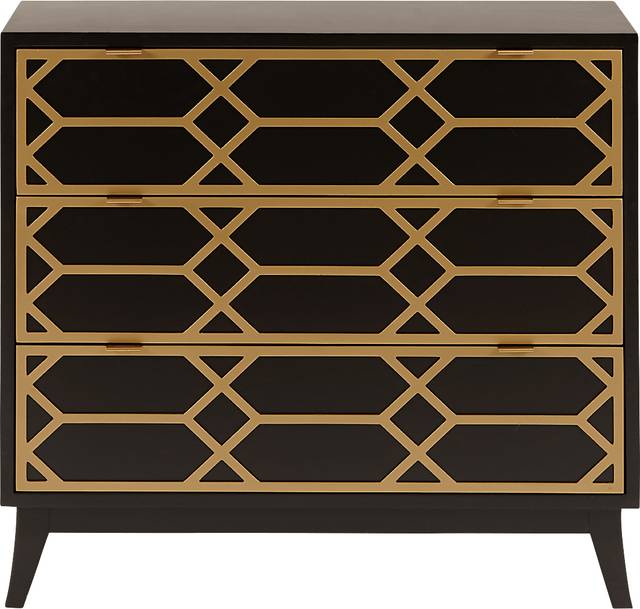 Gwinns Black Accent Cabinet - Thumbnail - Image 2