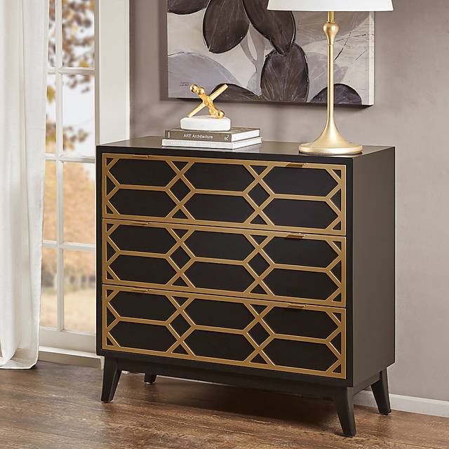 Gwinns Black Accent Cabinet - Thumbnail - Image 3