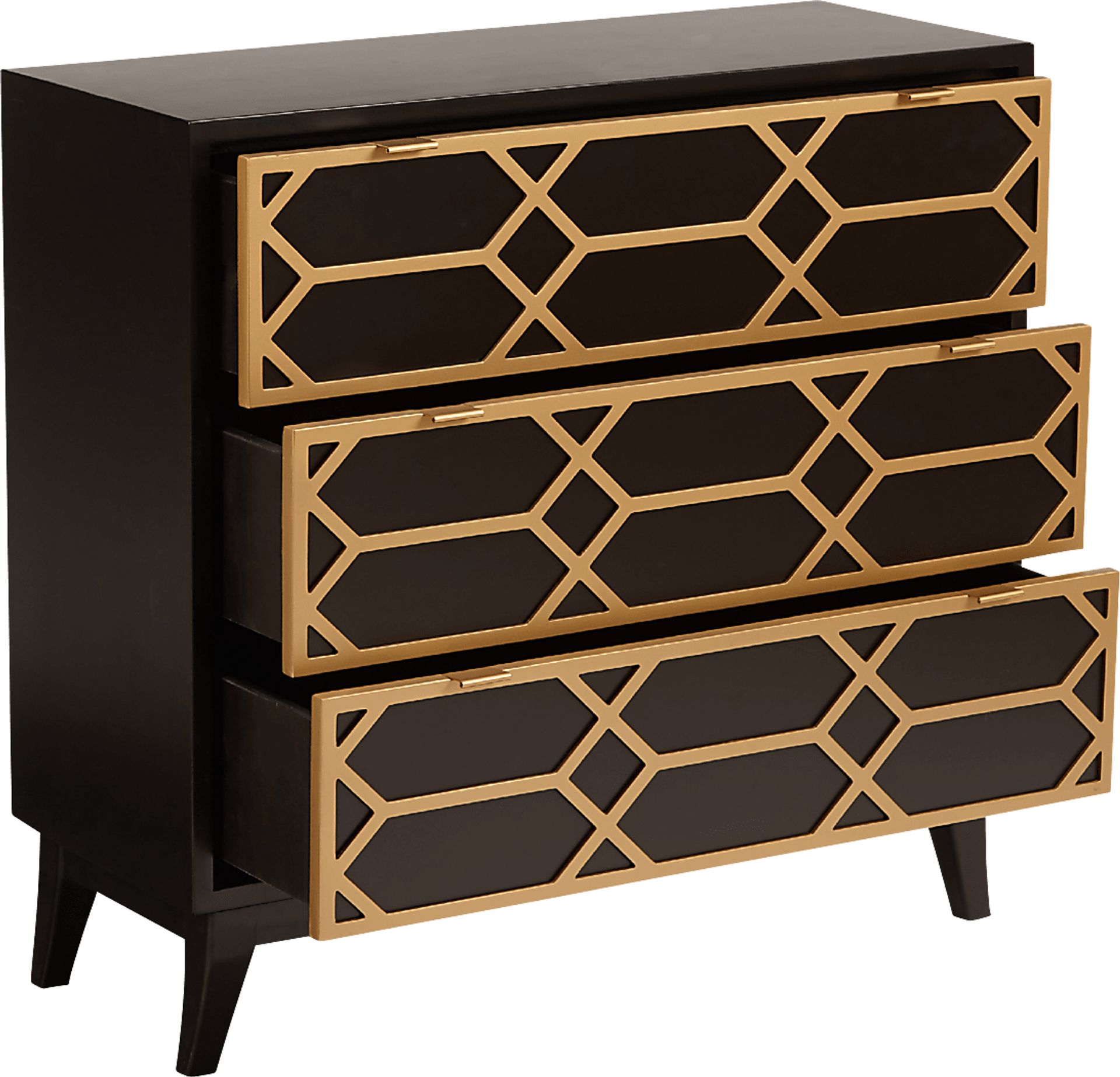 Gwinns Black Accent Cabinet - Image 4