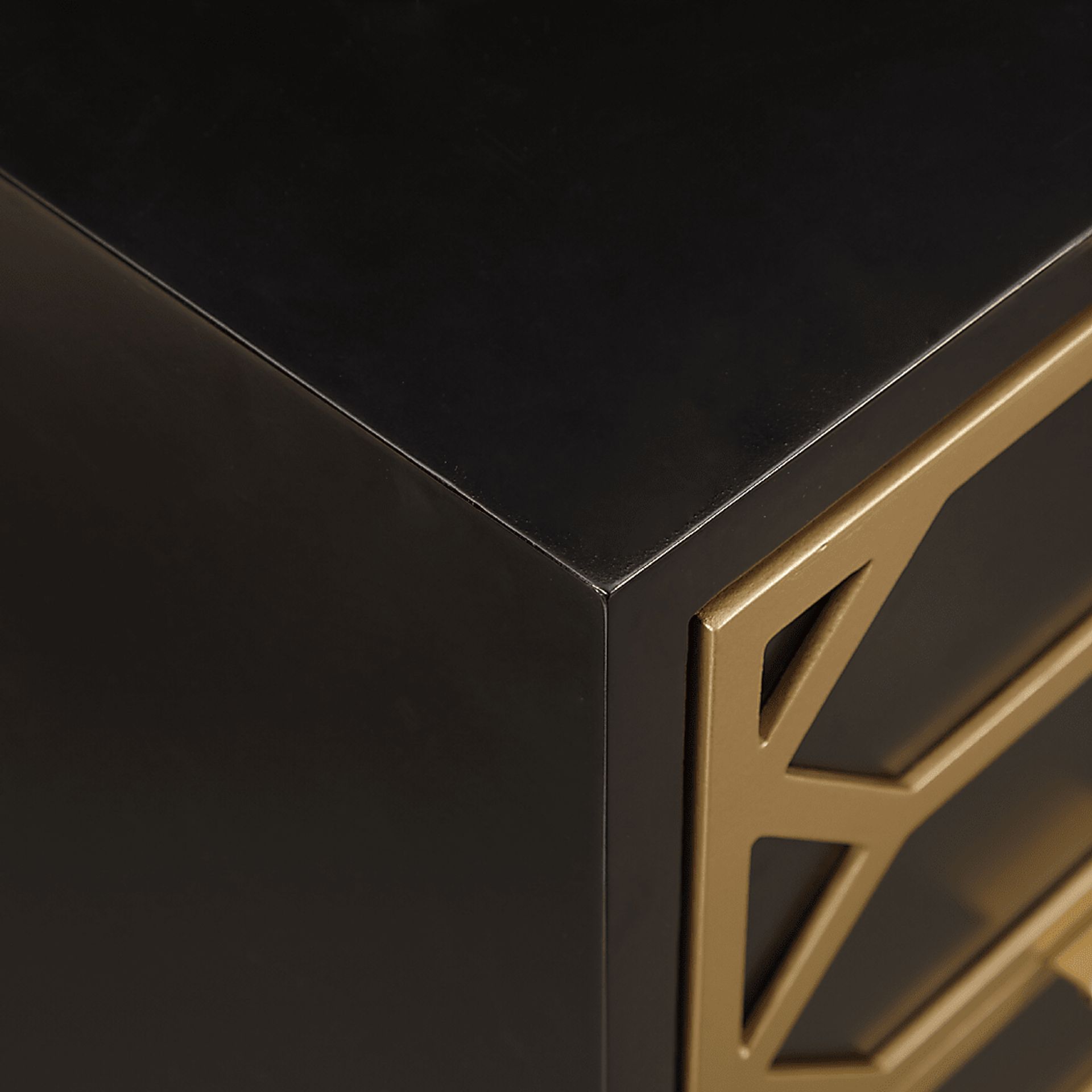 Gwinns Black Accent Cabinet - Image 6