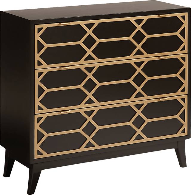 Gwinns Black Accent Cabinet - Thumbnail - Image 1