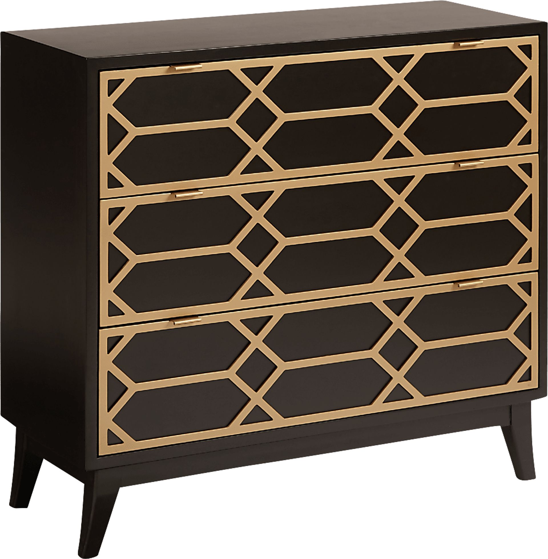 Gwinns Black Accent Cabinet - Image 1