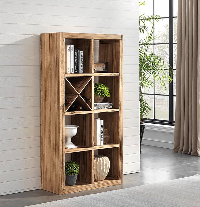 Gwinnstone Brown Bookcase - Thumbnail - Image 8