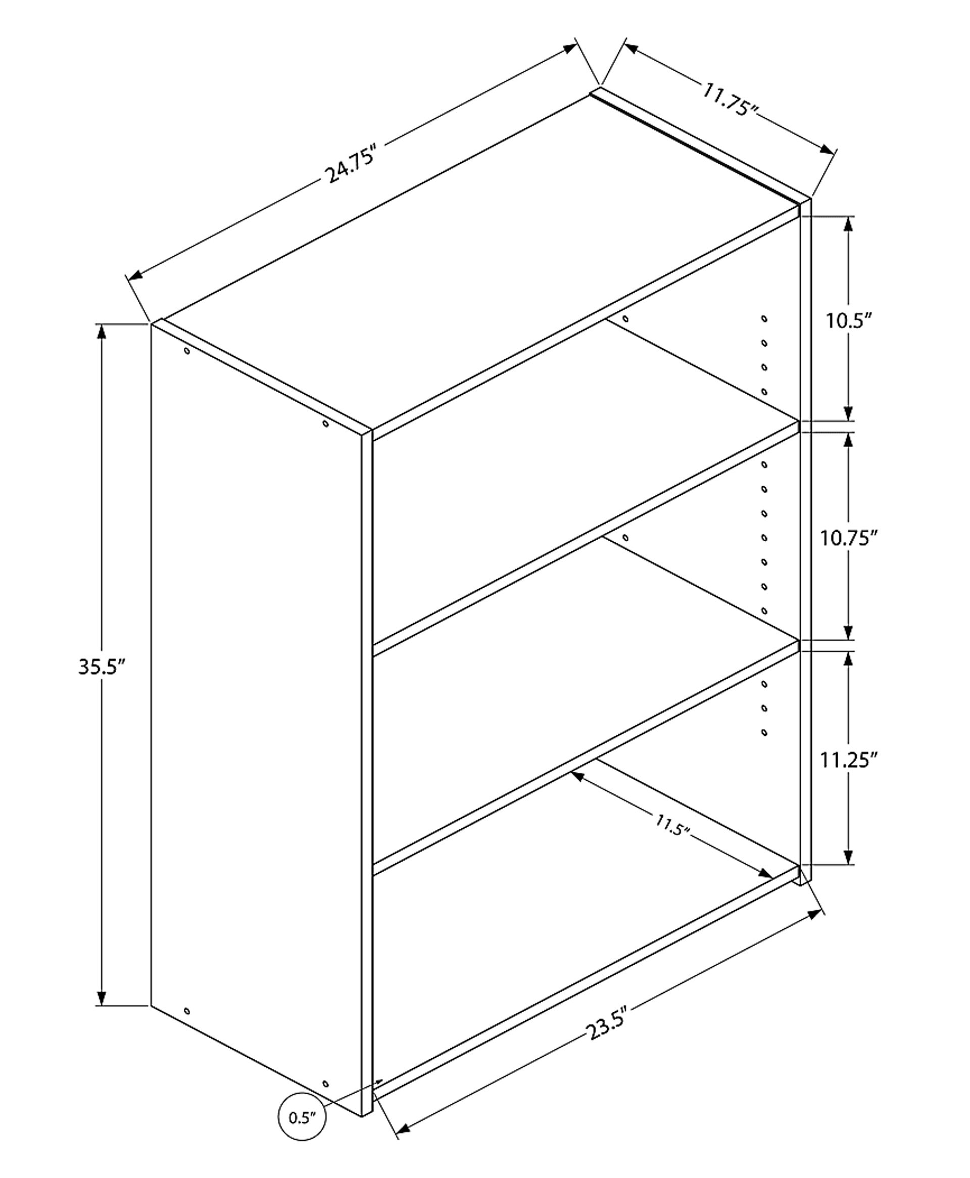 Gwynnwood Gray Bookcase - Image 3