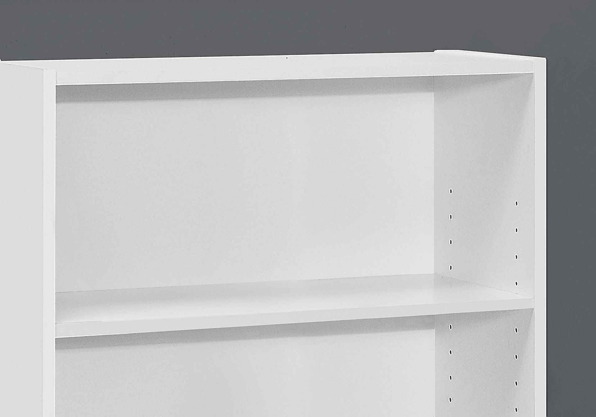 Gwynnwood White Bookcase - Image 4