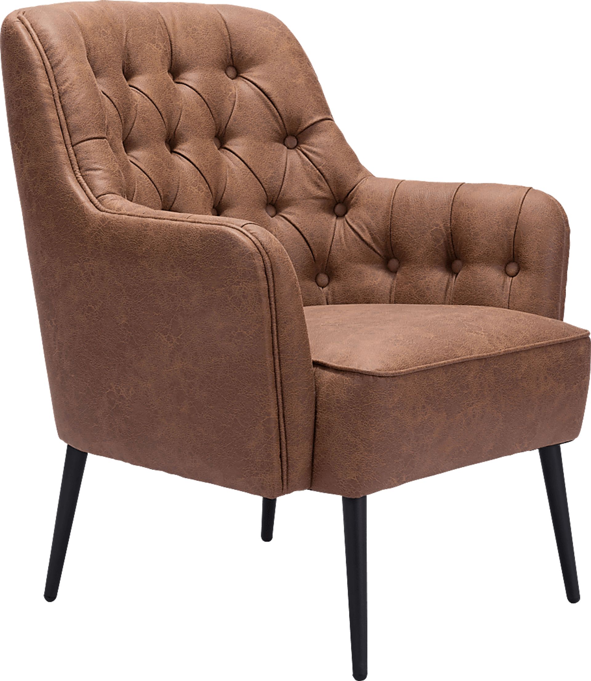Habiet Brown Accent Chair - Image 7