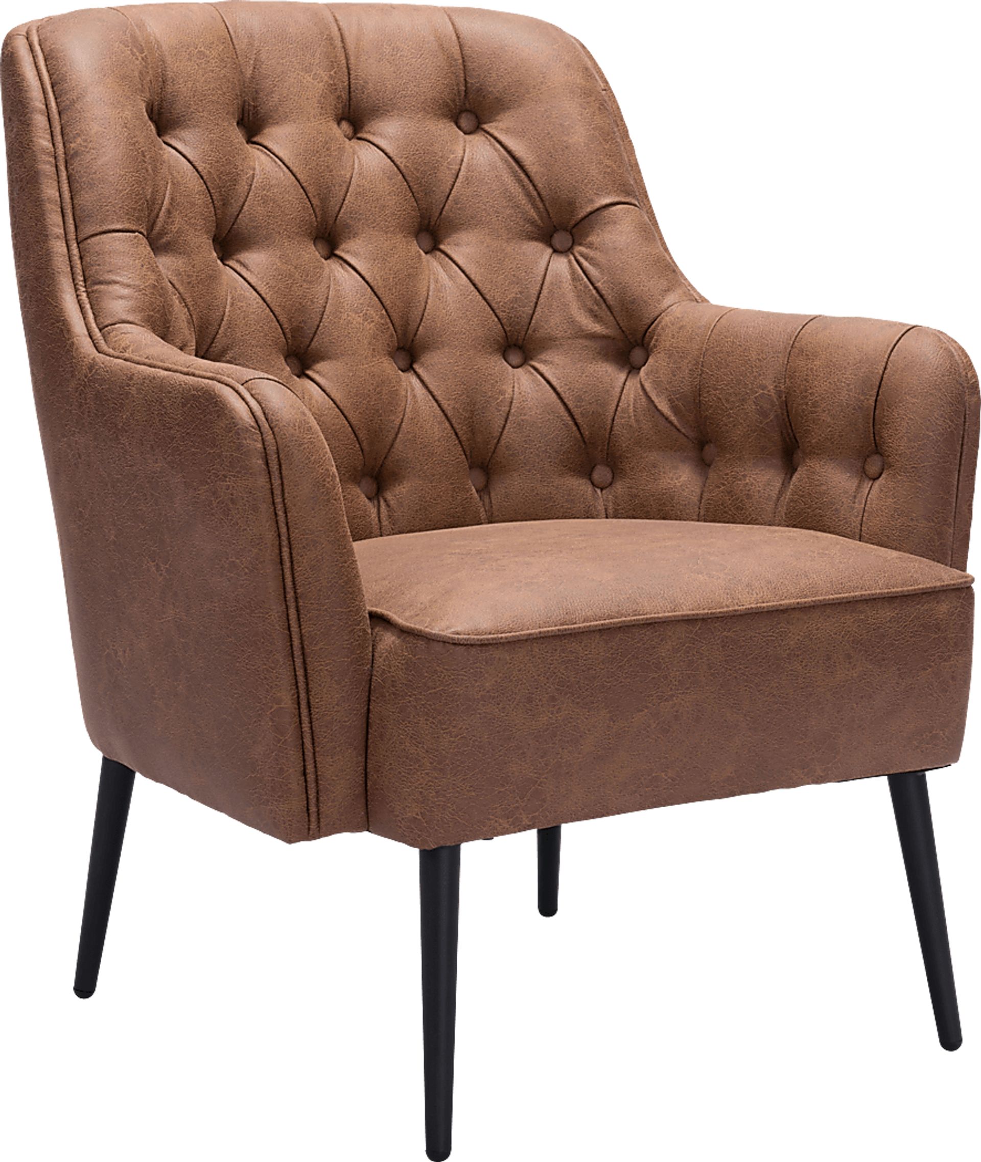 Habiet Brown Accent Chair - Image 1