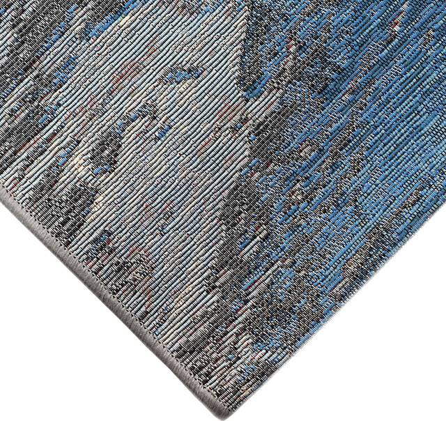 Habine Blue 7'10 x 9'10 Indoor/Outdoor Rug - Thumbnail - Image 5