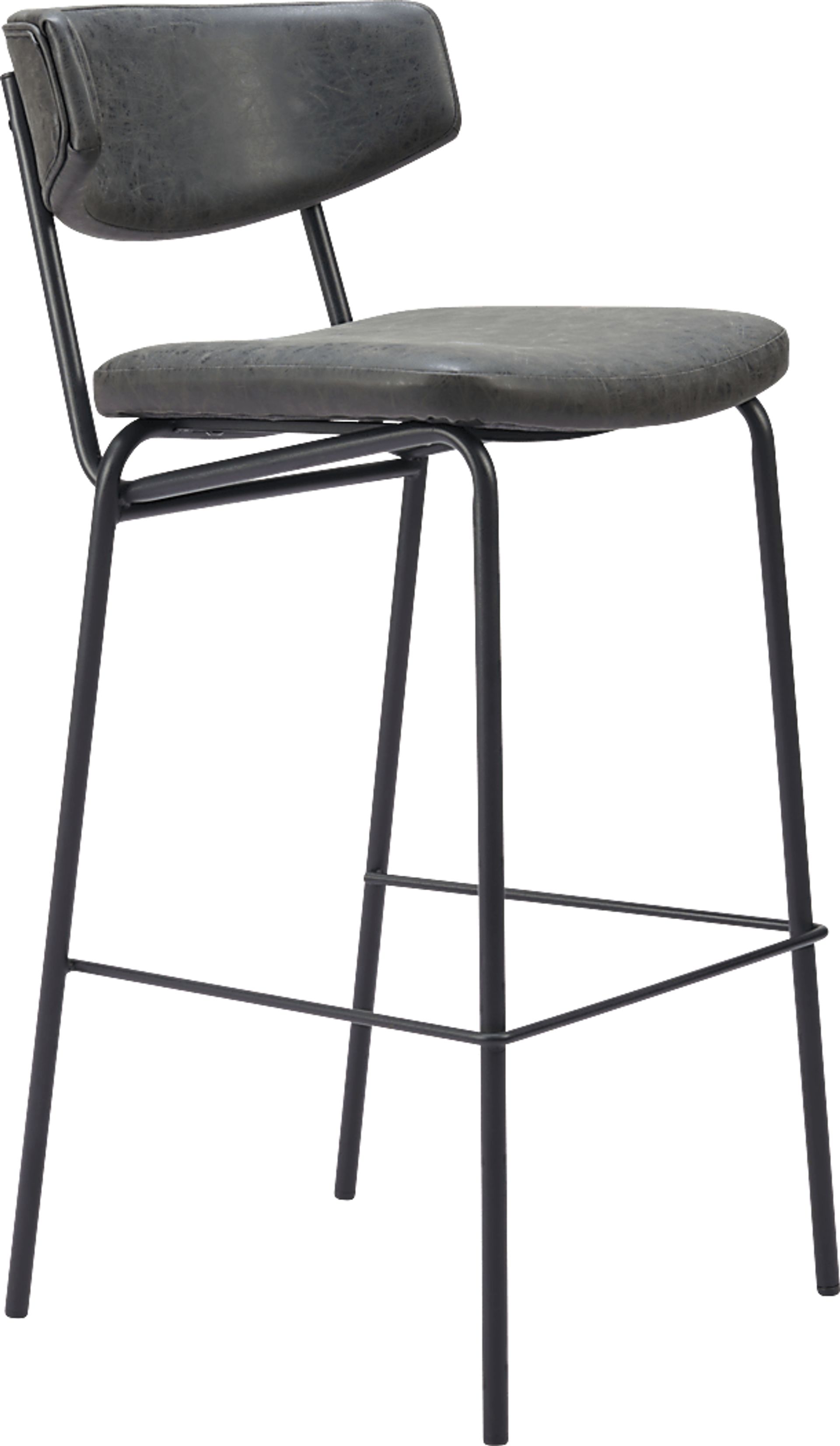 Haciendas Black Barstool, Set of 2 - Image 3