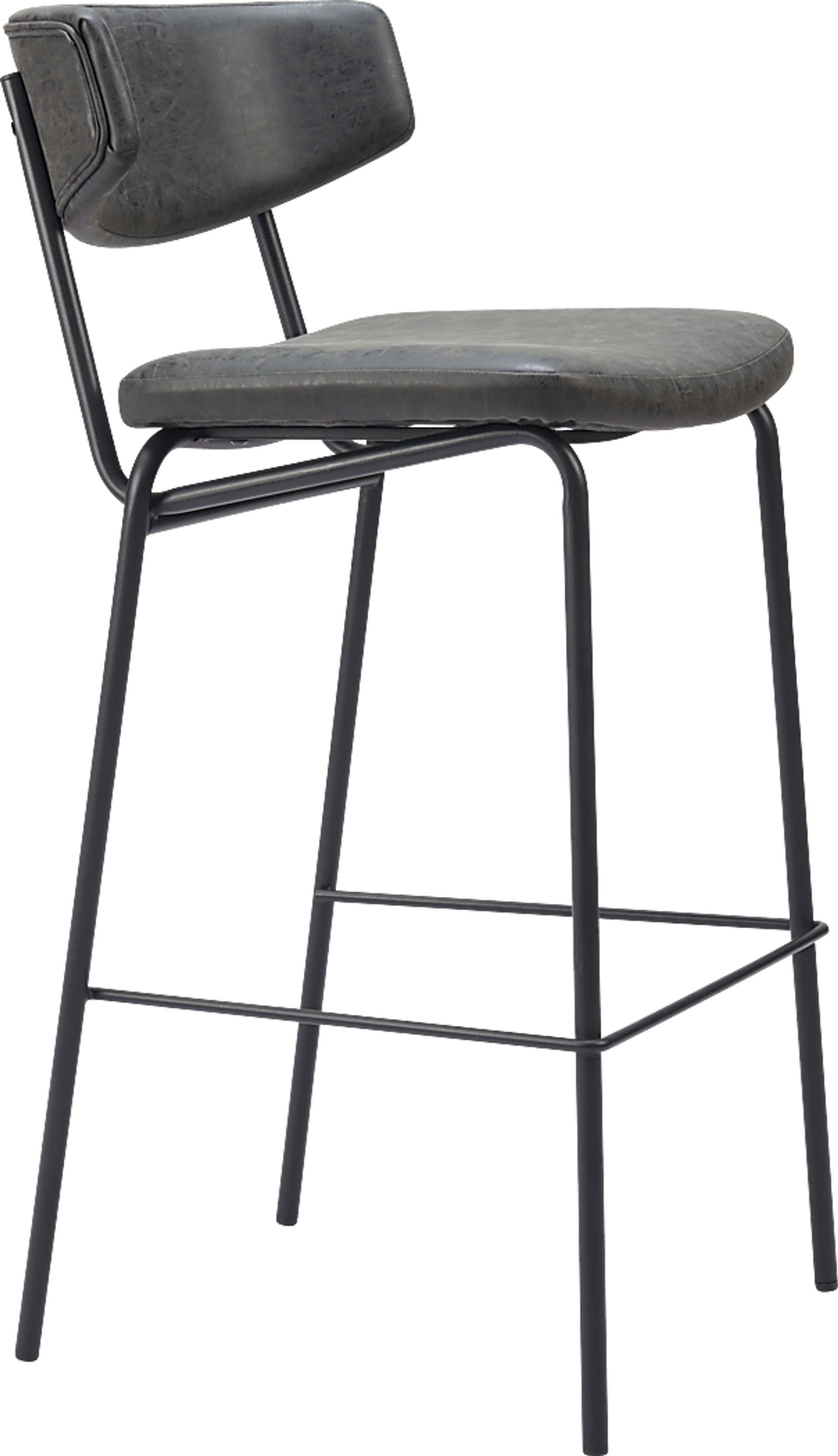 Haciendas Black Barstool, Set of 2 - Image 4