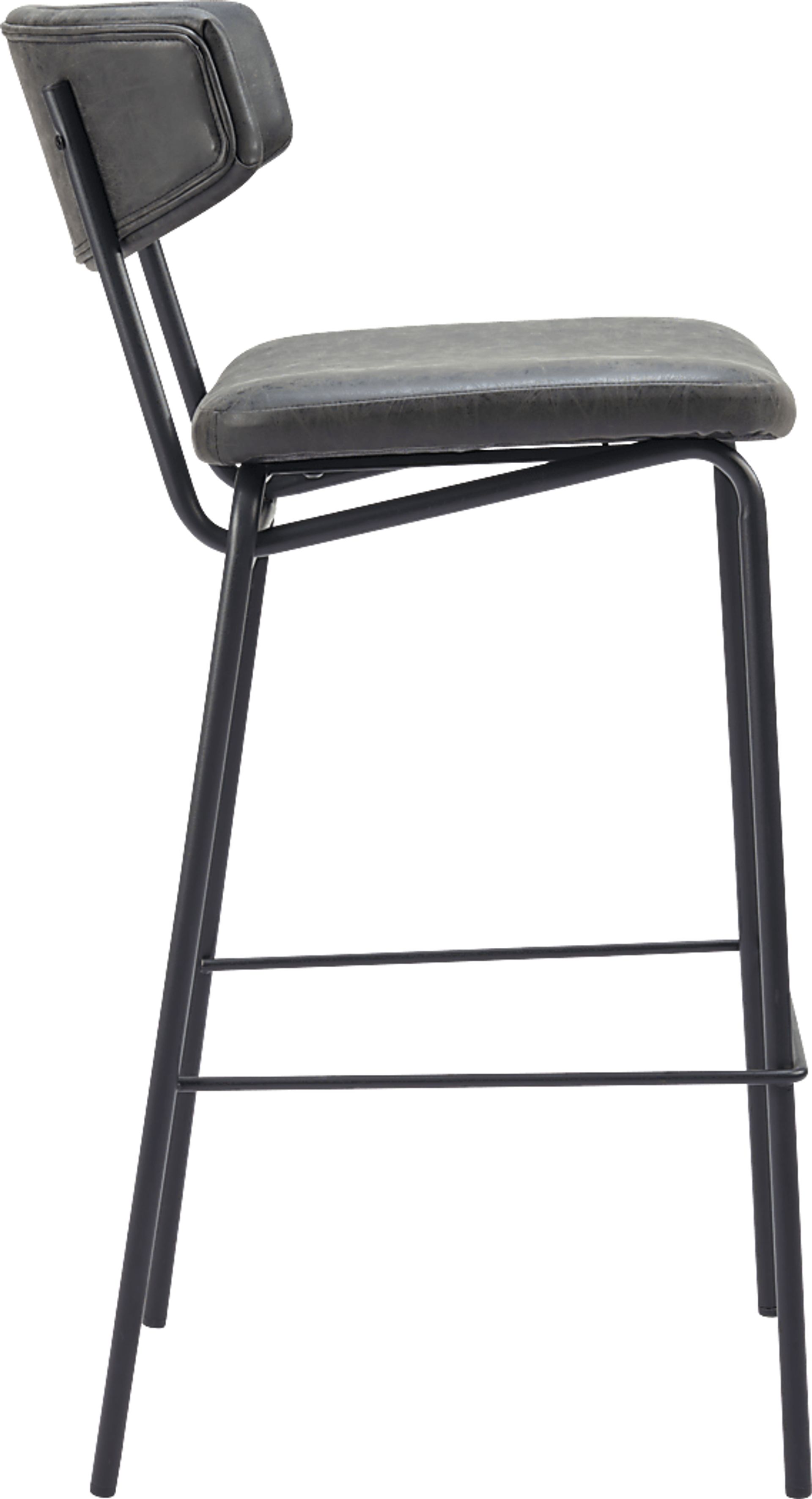 Haciendas Black Barstool, Set of 2 - Image 8