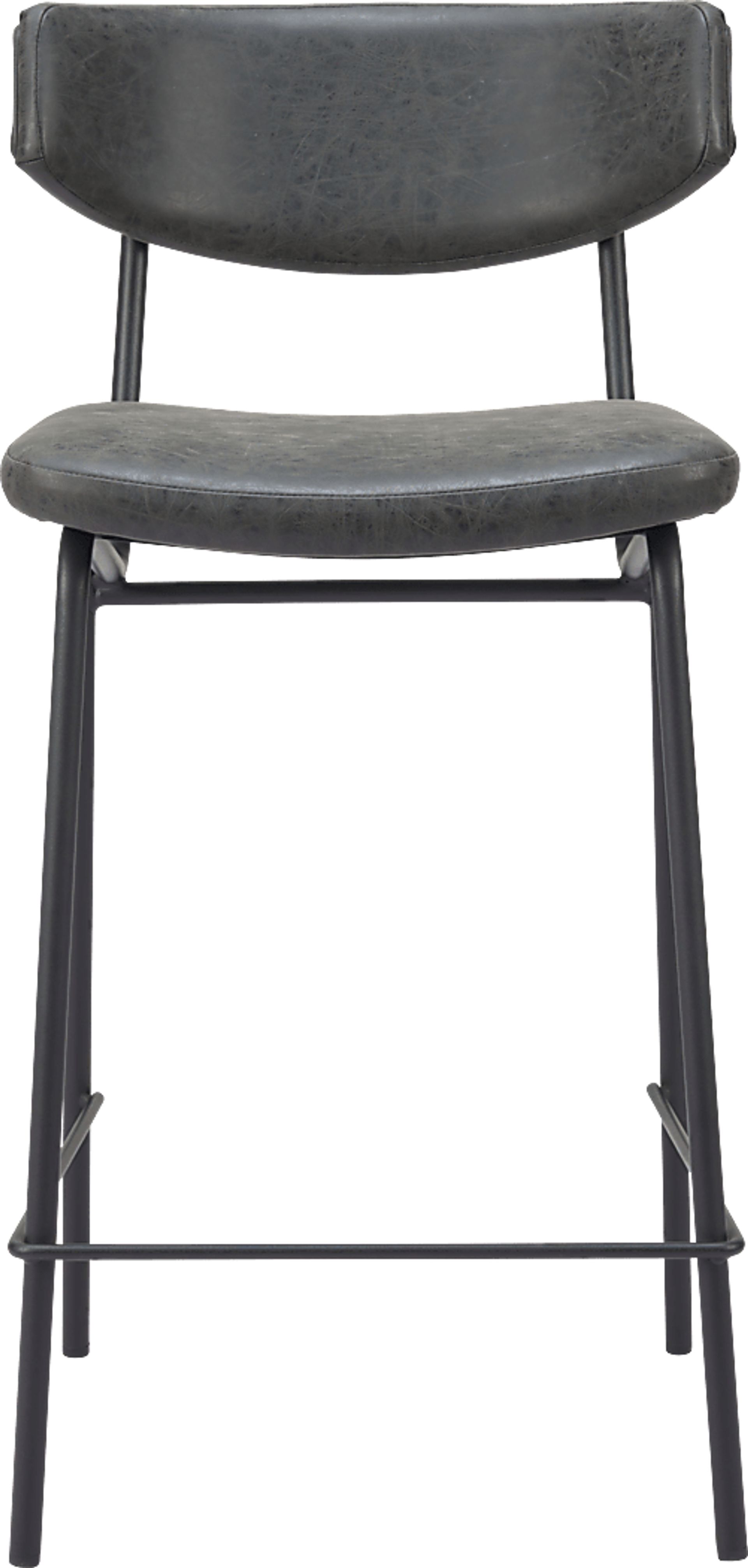 Haciendas Black Counter Height Stool, Set of 2 - Image 5
