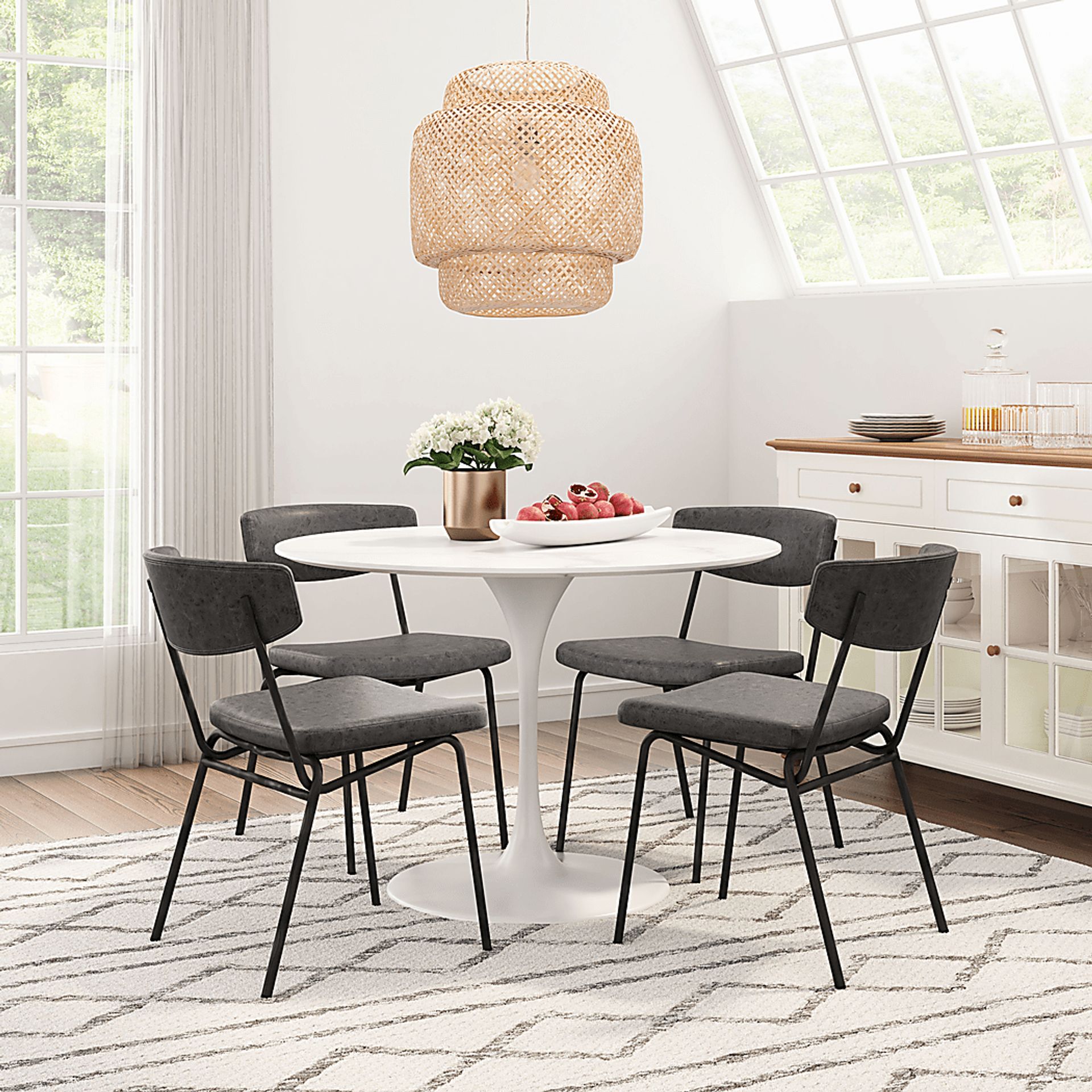 Haciendas Black Side Chair, Set of 2 - Image 9