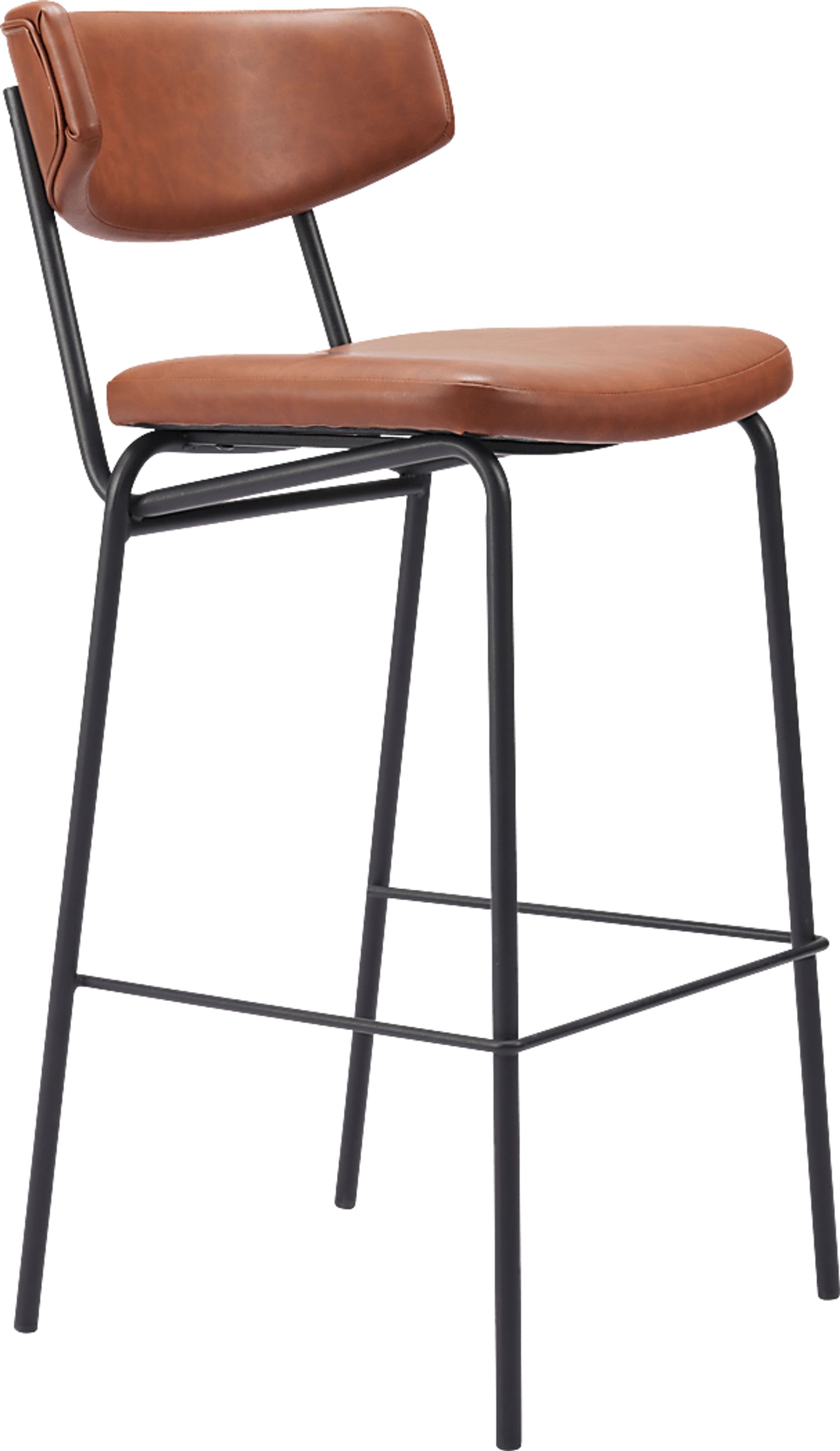 Haciendas Brown Barstool, Set of 2 - Image 3