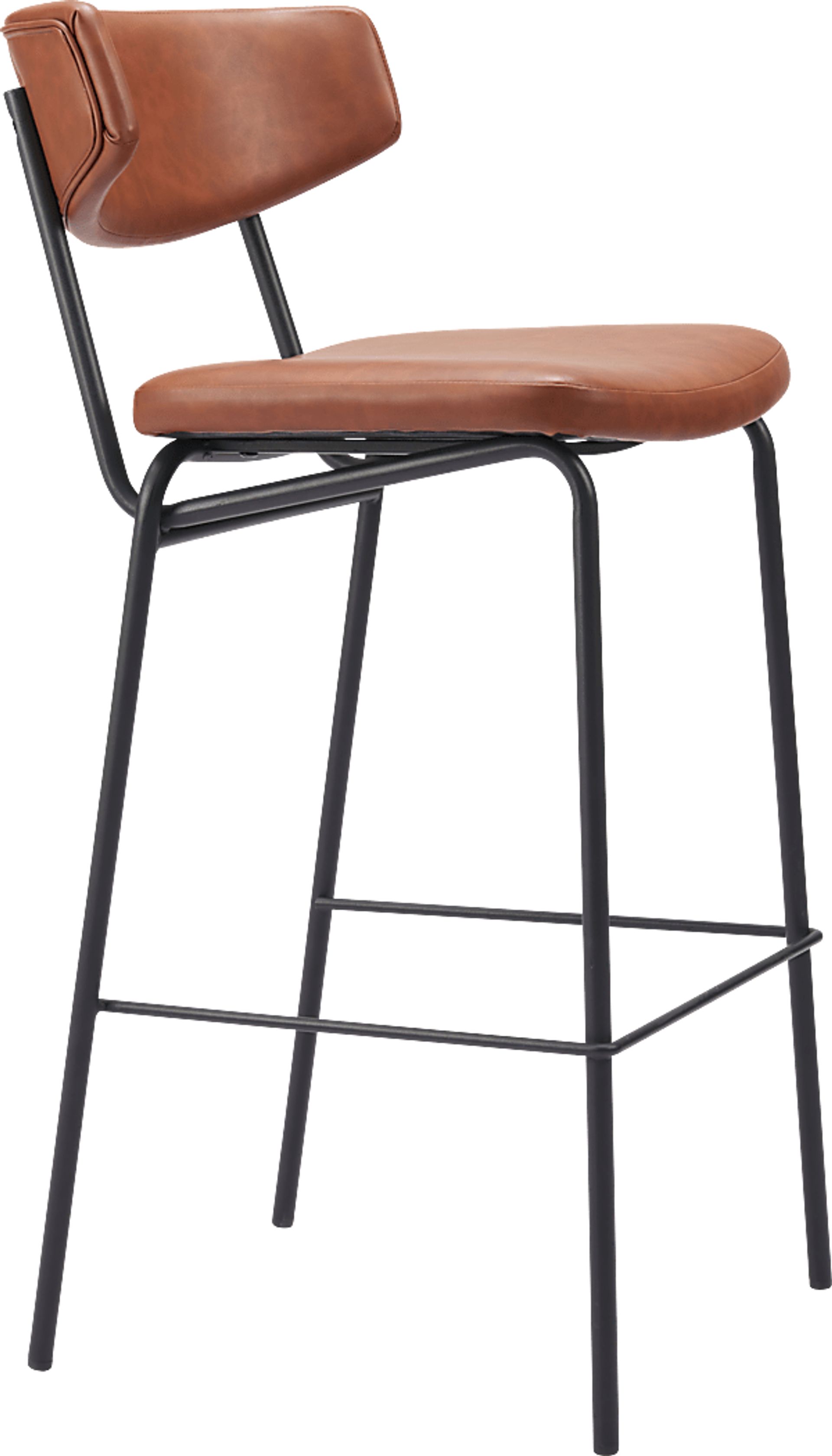 Haciendas Brown Barstool, Set of 2 - Image 4