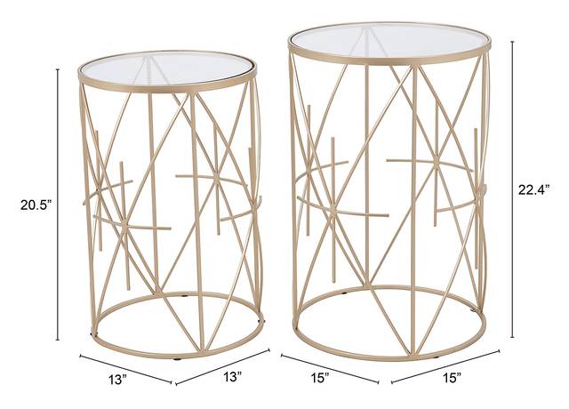 Hadden Nesting Tables, Set of 2 - Thumbnail - Image 2