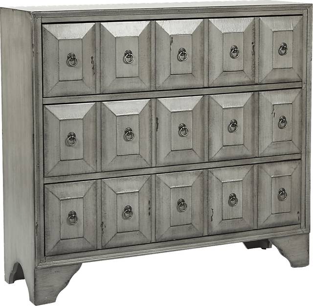 Haddon Gray Accent Cabinet - Thumbnail - Image 1