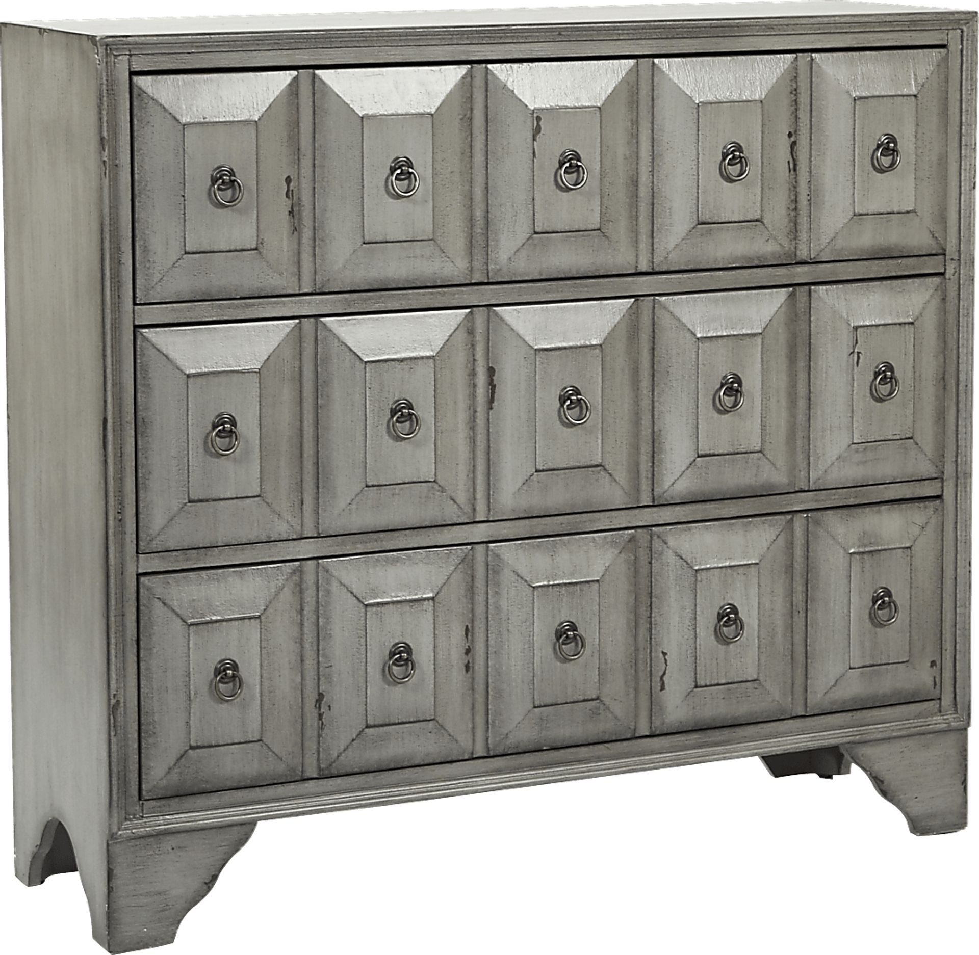 Haddon Gray Accent Cabinet - Image 1
