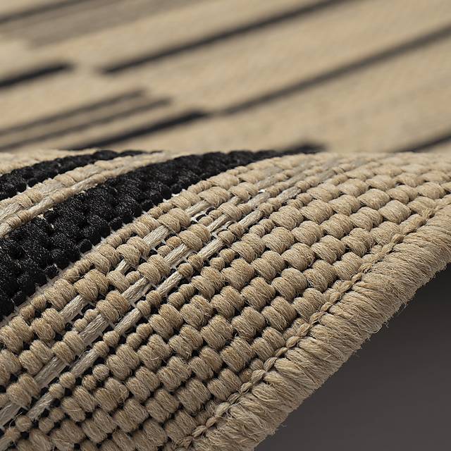 Hadholm Natural 5'3 x 7'3 Indoor/Outdoor Rug - Thumbnail - Image 7