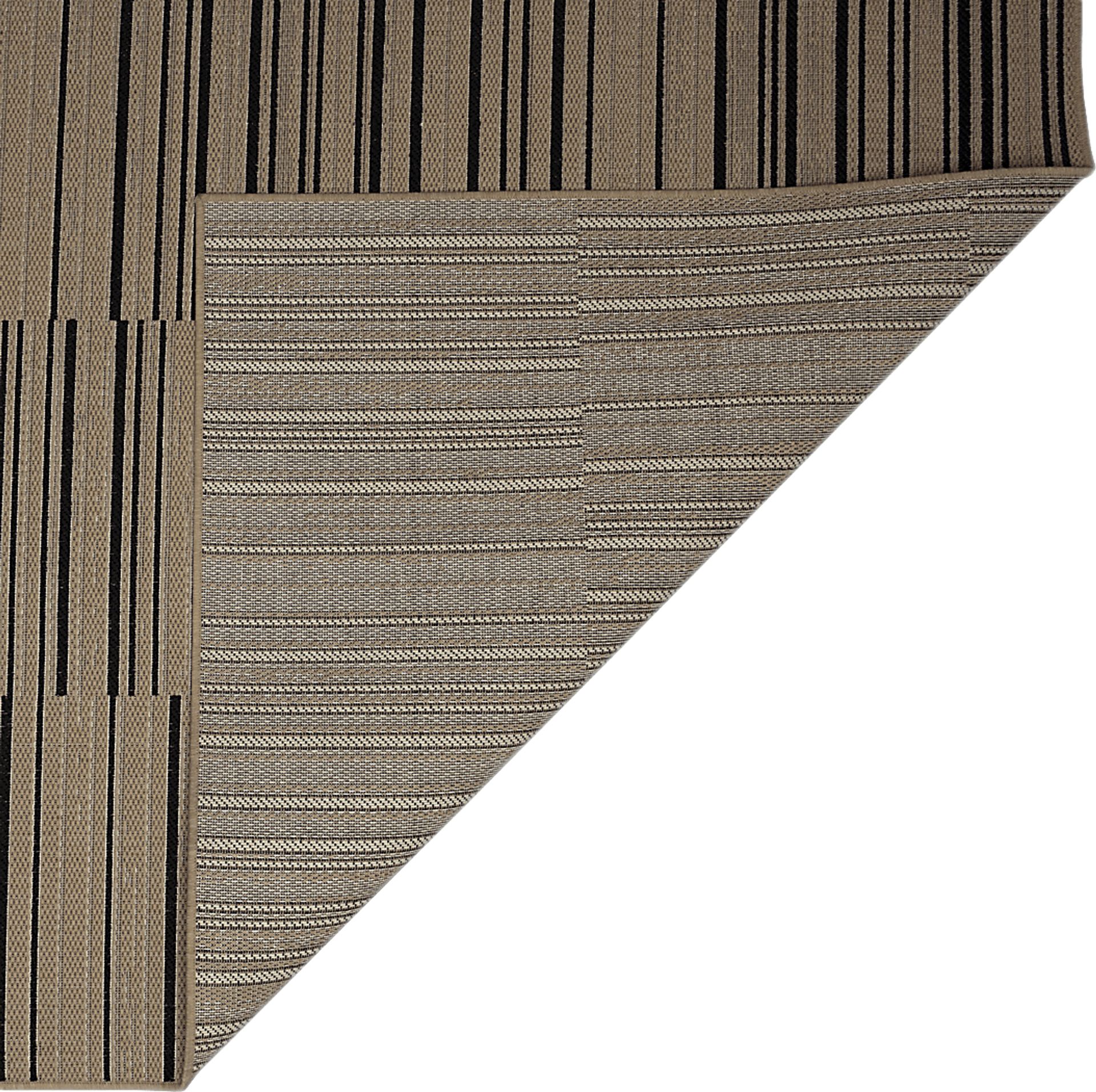 Hadholm Natural 6'6 x 9'4 Indoor/Outdoor Rug - Image 4