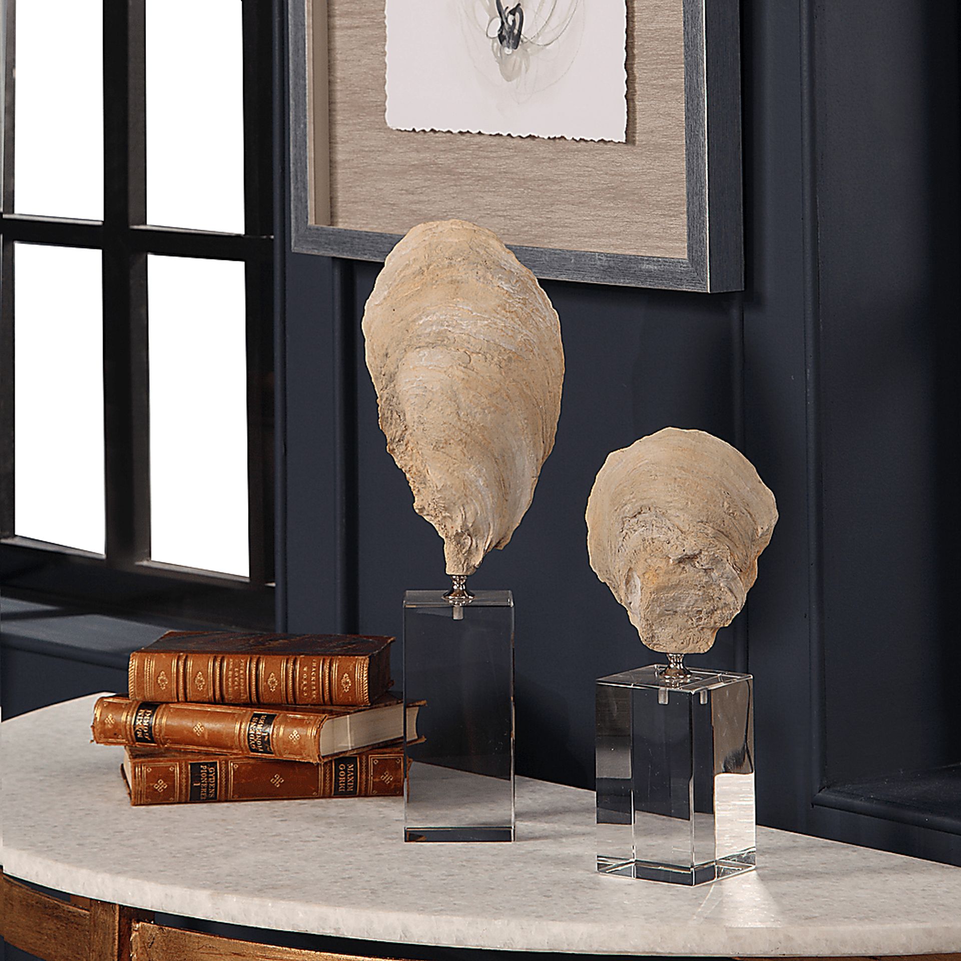 Hadile Ivory Sculpture, Set of 2 - Image 6
