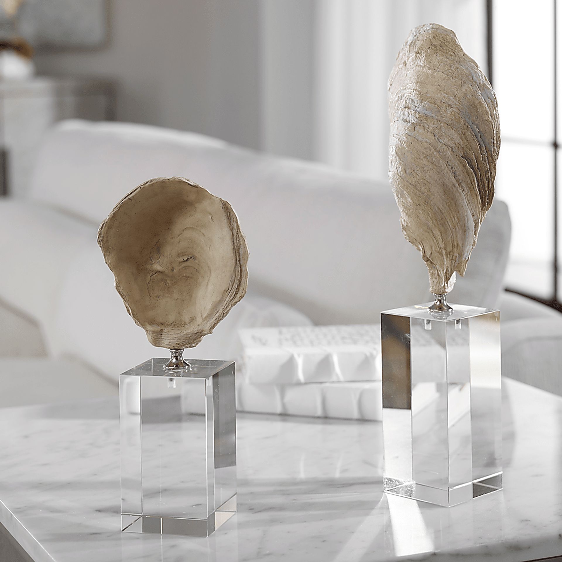 Hadile Ivory Sculpture, Set of 2 - Image 7