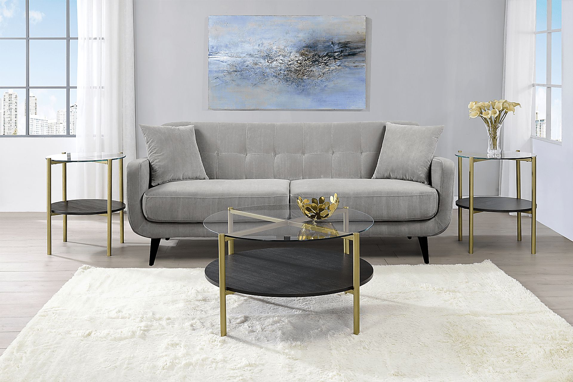 Hadirans Black 3 Pc. Occasional Set - Image 6