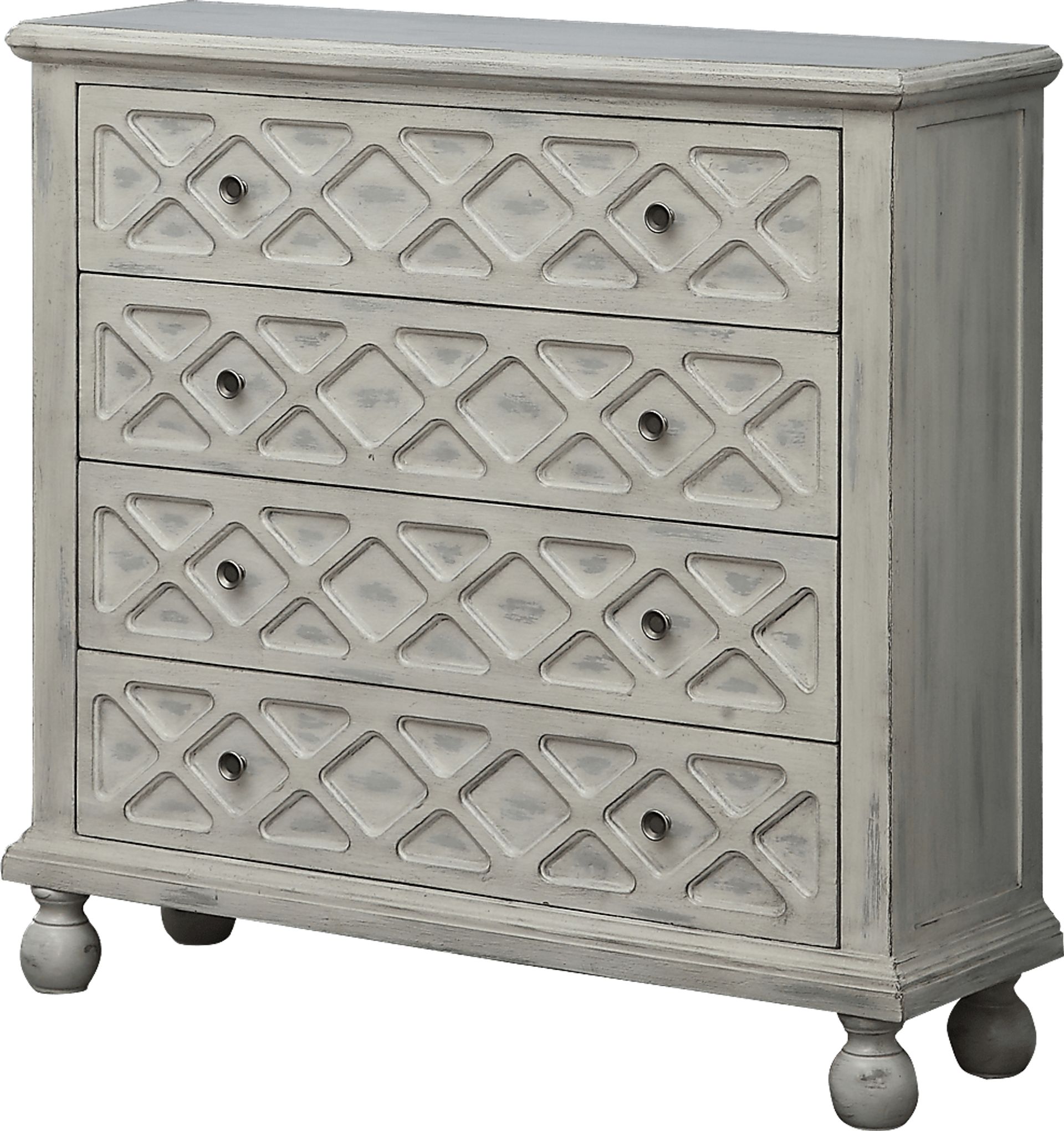 Hadlee Off-White Accent Cabinet - Image 1