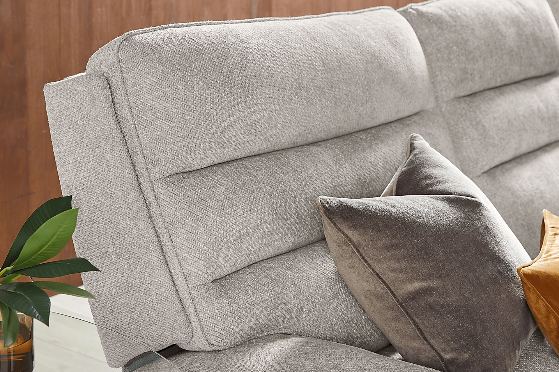 Hadley Park Beige 3 Pc Dual Power Reclining Sectional - Image 18