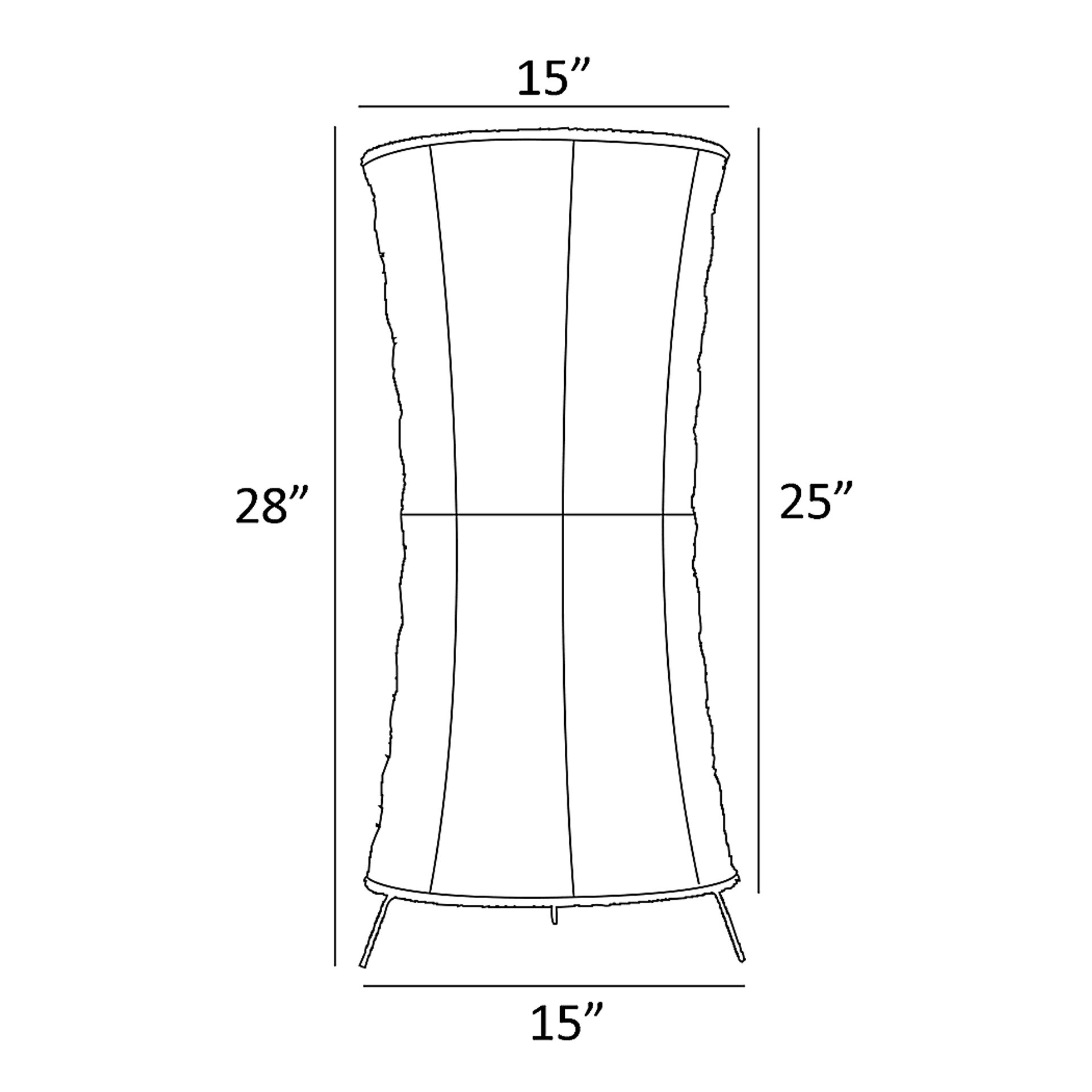 Hadley Place Brown Outdoor Lamp - Image 4