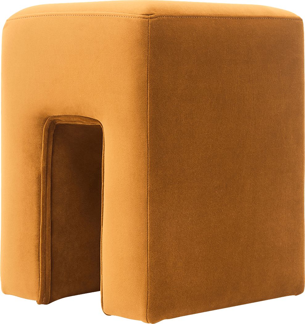 Hadria Yellow Ottoman