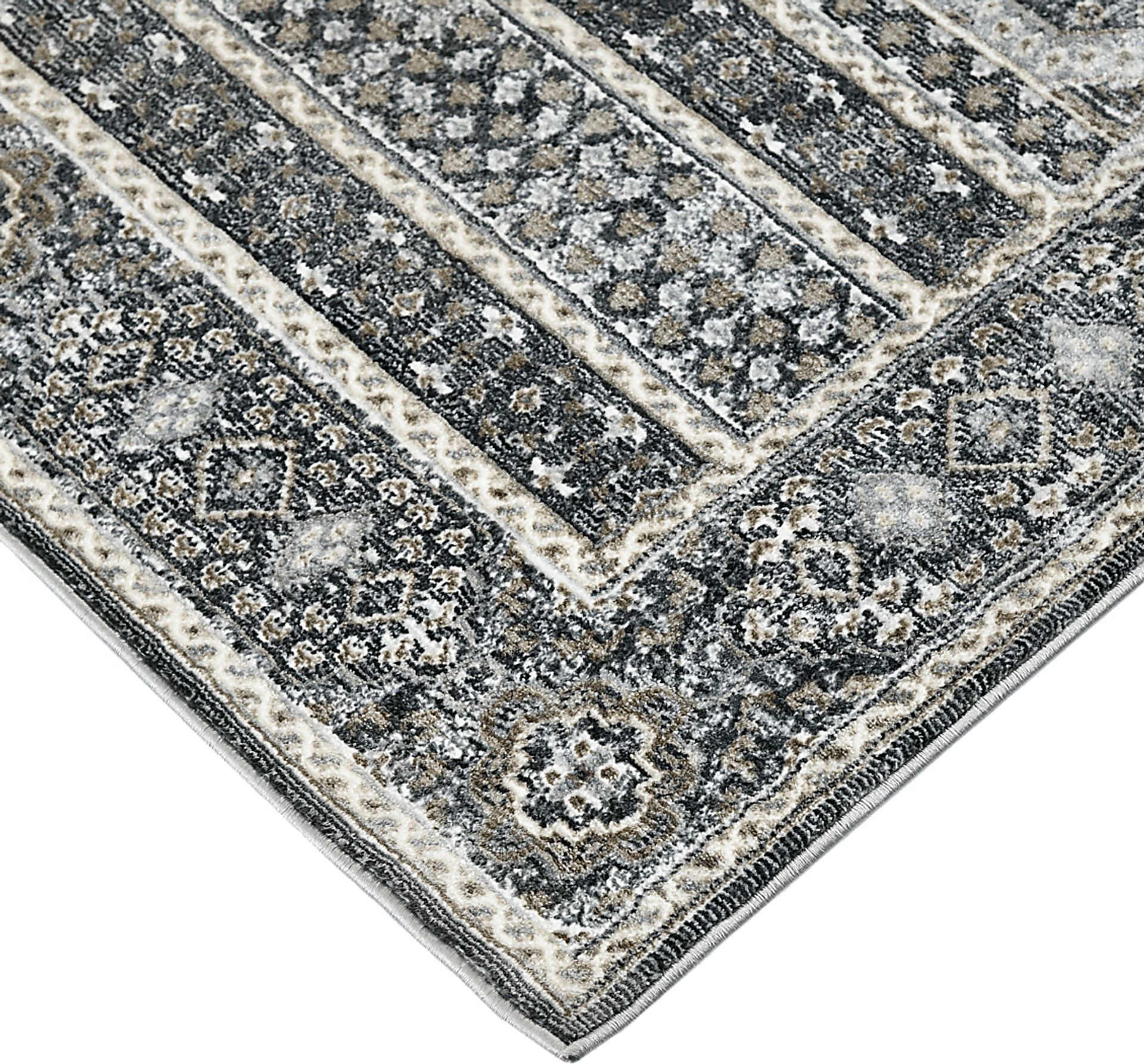 Haertley Charcoal 9'3 x 12'3 Rug - Image 3