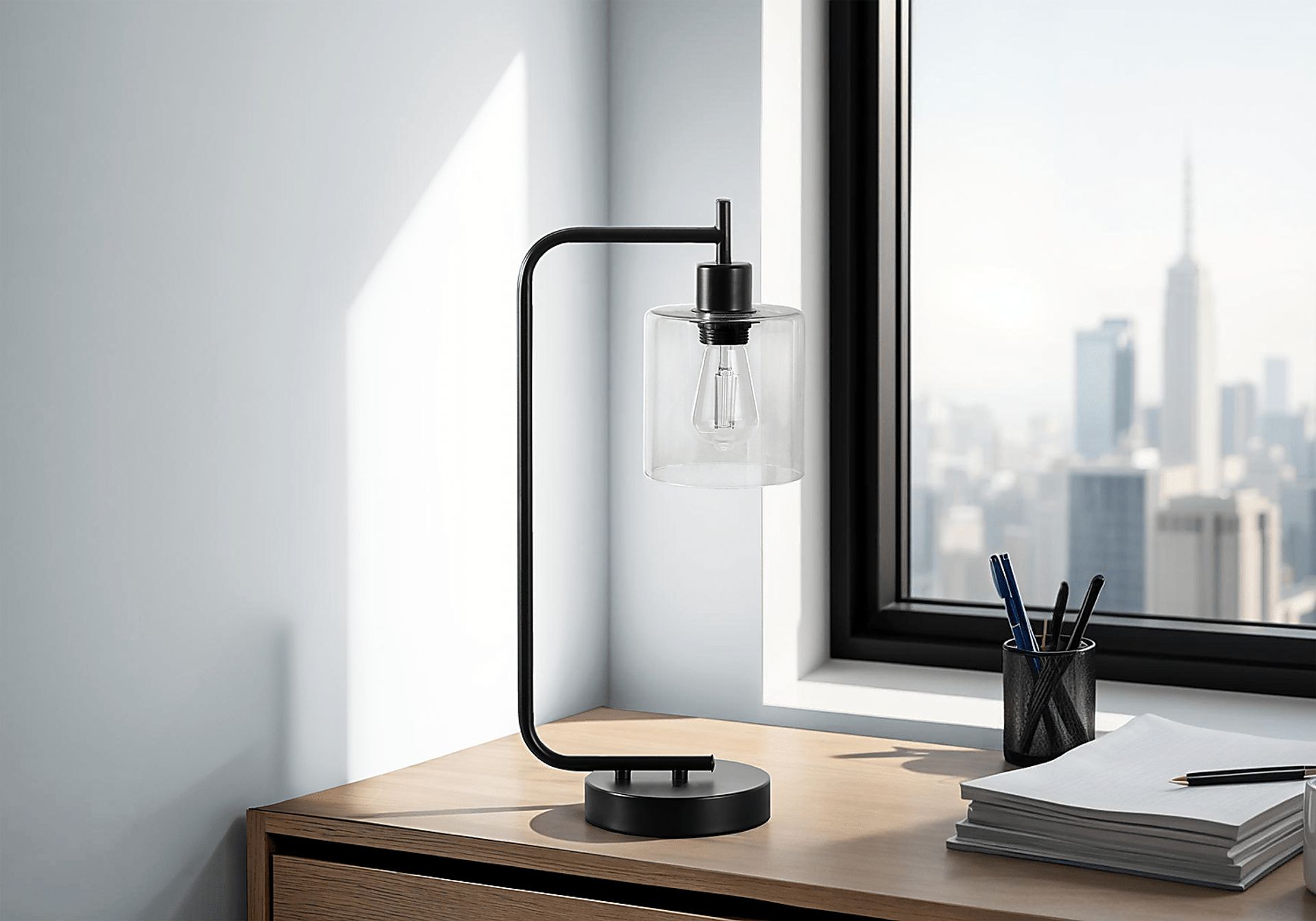 Hafeli Cay Black Lamp - Image 2