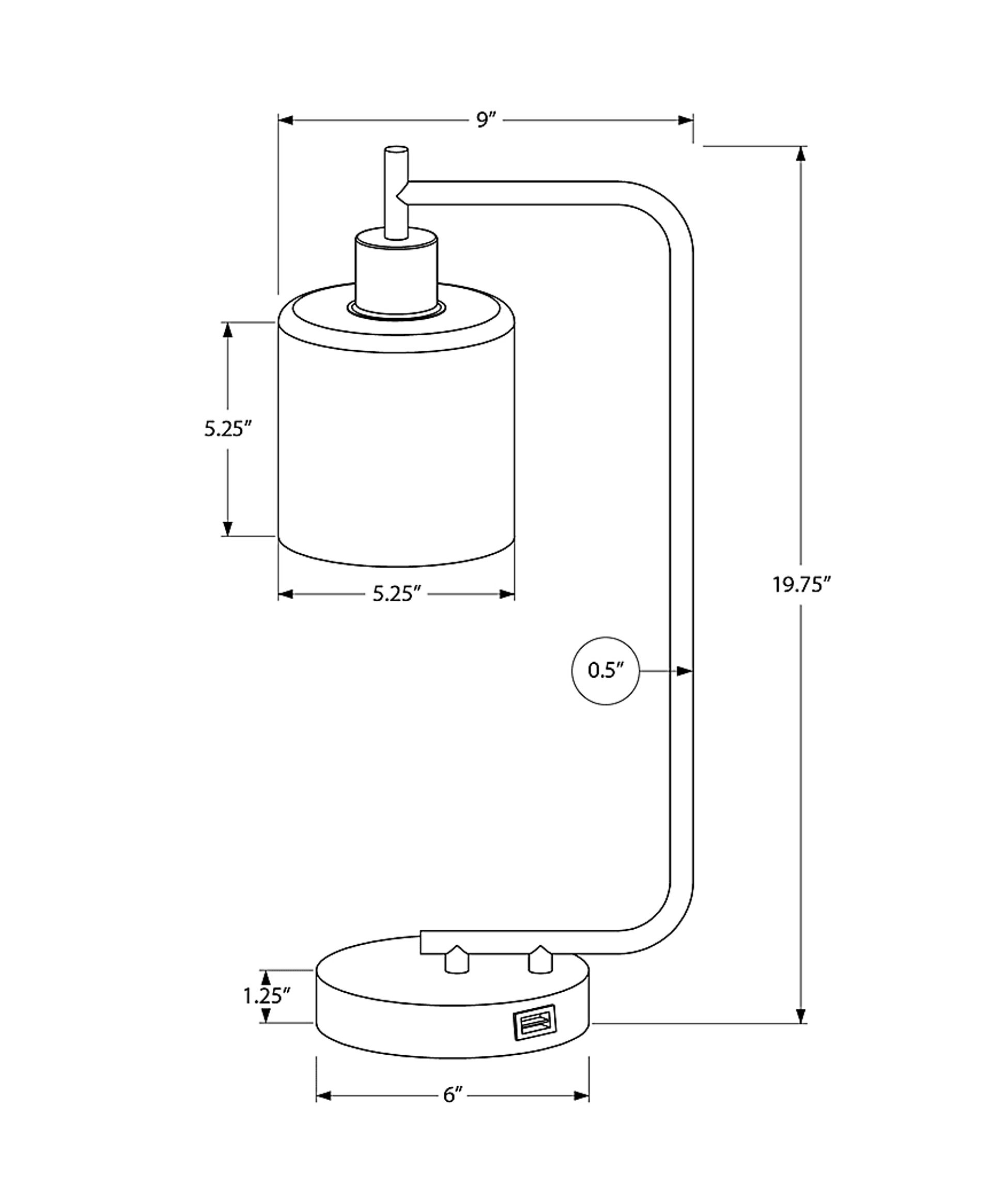 Hafeli Cay Black Lamp - Image 5